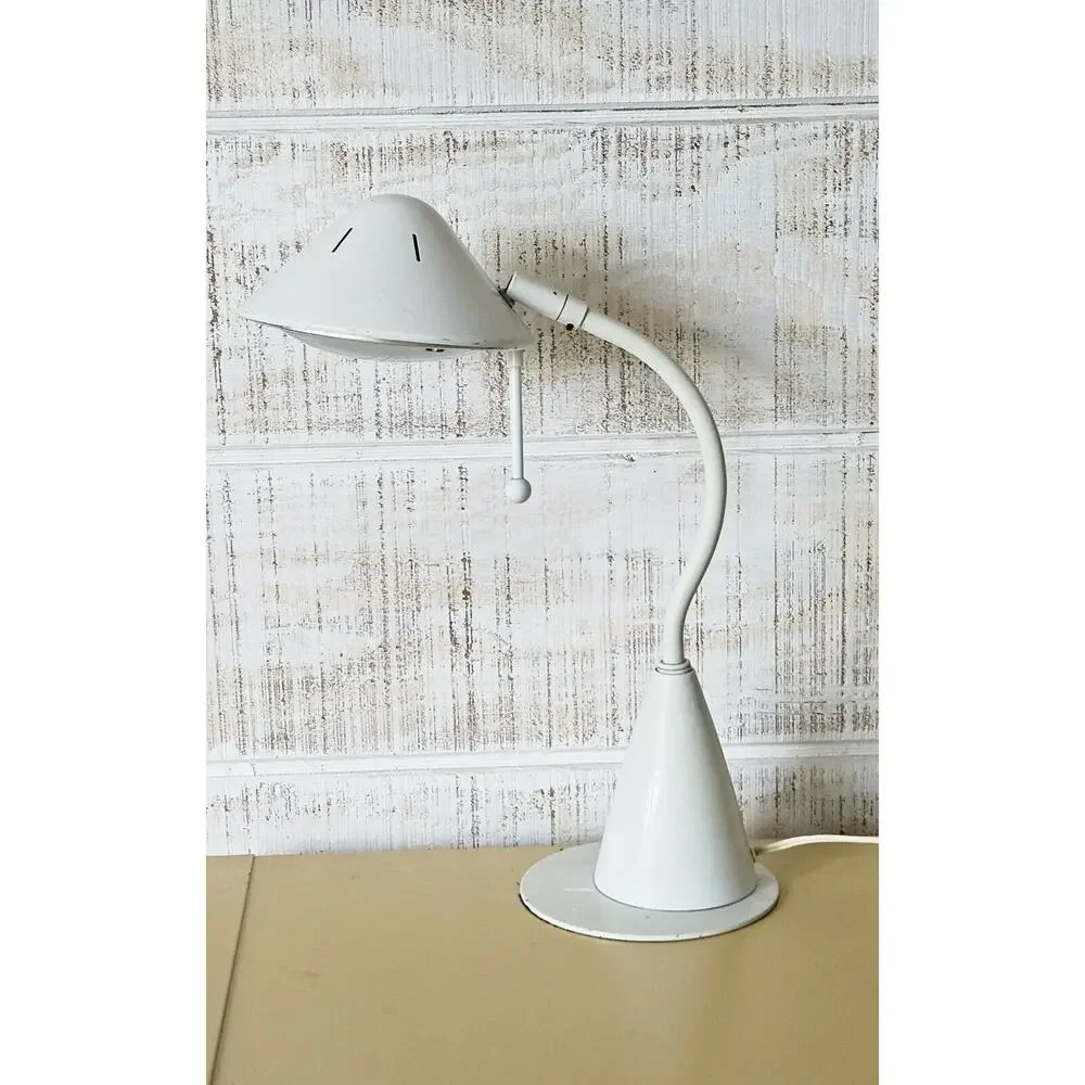 Vintage Goose Neck Halogen Desk Lamp - Picture 3 of 16